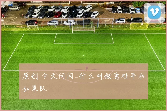 原创 今天问问_什么叫做意难平和如果队